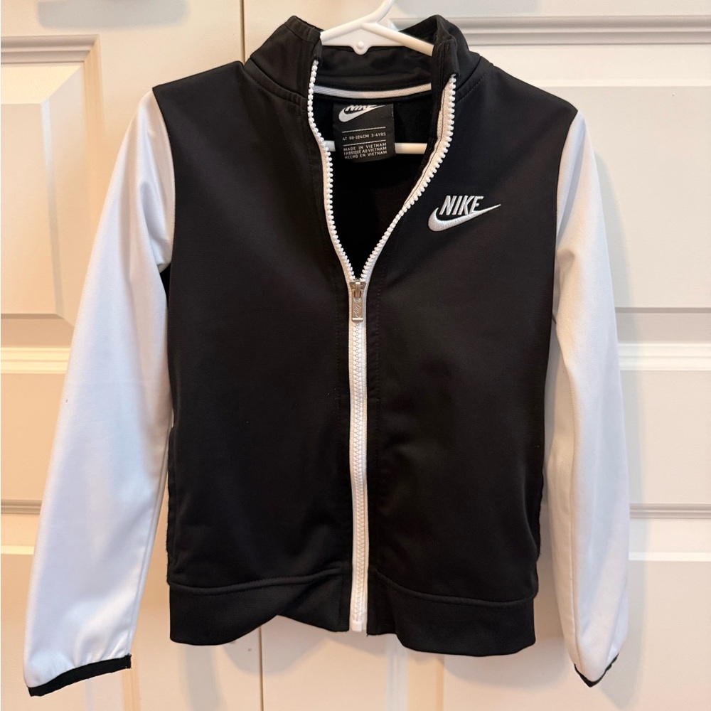 Nike Toddler Boys Jacket 4T Black and White